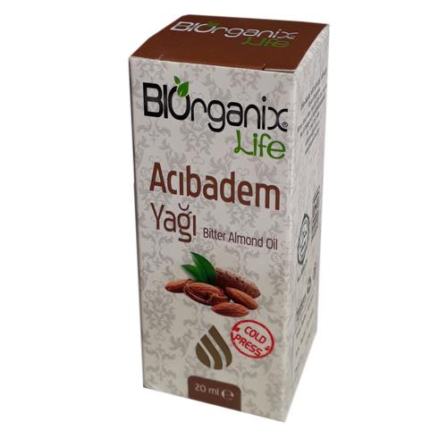 Biorganix Life Organik Acıbadem Yağı 20 ML Şişede