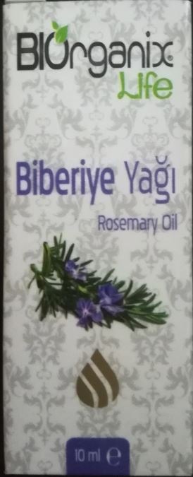 Biorganix Life Organik  Biberiye Yağı 20 ML Şişede