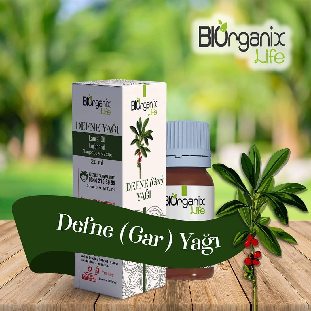 Biorganix Life Organik Defne Yağı 20 ML Şişede