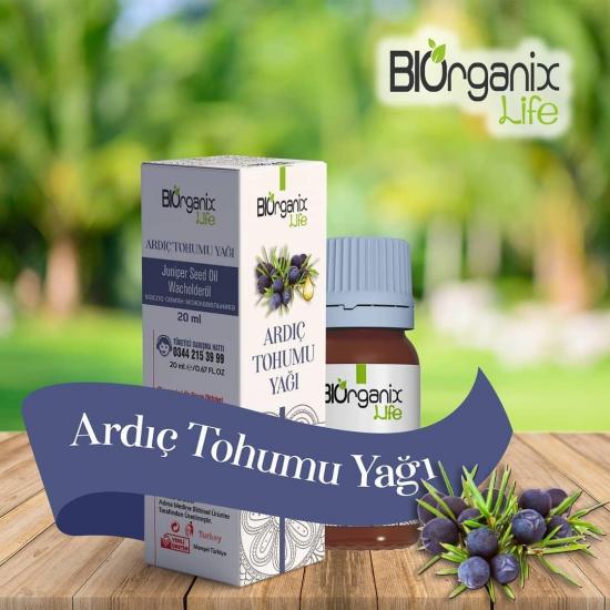 Biorganix Life Organik  Ardıç Tohumu Yağı 20 ML Şişede