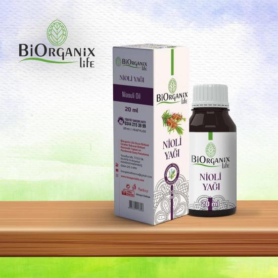 Biorganix Life Organik Nioli Yağı 20 ML Şişede