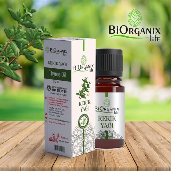 Biorganix Life Organik Kekik Yağı 20 ML Şişede