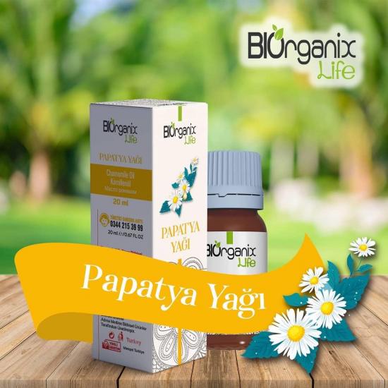 Biorganix Life Organik Papatya Yağı 20 ML Şişede